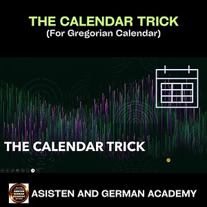 27K views · 1K reactions | The Calendar Trick | Mentally determine the day of the week in just a second Comment down your Birthday!  | Asisten and German Academy | Facebook