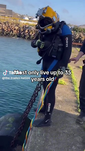 Would you take this job? #fypシ #bluecollar #ocean #welding | underwater welding