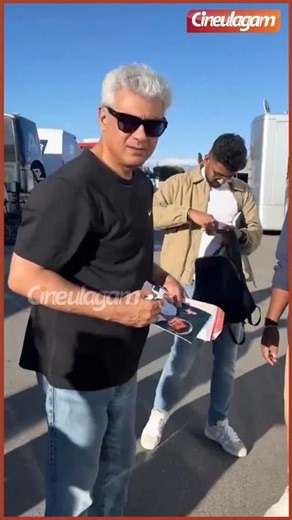 "Unforgettable fan moments with Actor Ajith."😍