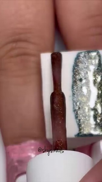 886K views · 3.3K reactions | Here’s the tutorial for my Dark Rainbow Leaf design inspired by Hannys Manis  Sorry it’s so late  Products Used: Glam Polish Don’t Torture Yourself Gomez That’s My Job, Salt Pepper Or Cyanide?, Unhappy Darling?, Thing You’re A Handful, and It’s A Miserable Night Whats Up Nails Neither Noir Bornpretty Stamping Plate Autumn-L002 Seche Fast Drying Top Coat | Skys Nails | Facebook