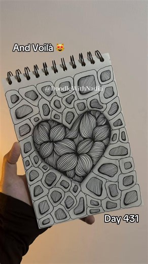 Beginner's Heart Doodle Art Tutorial