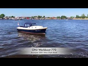 Te koop: ONJ Werkboot 770
