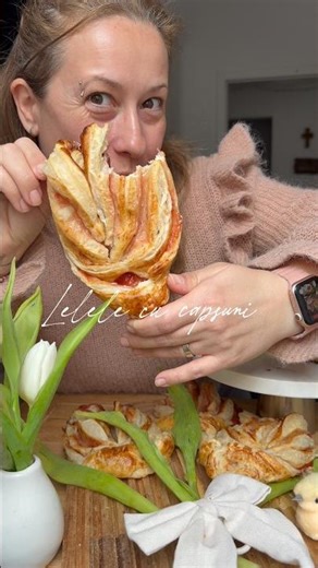 Tulips with strawberries