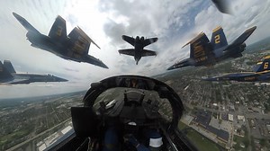 Blue Angels cockpit video