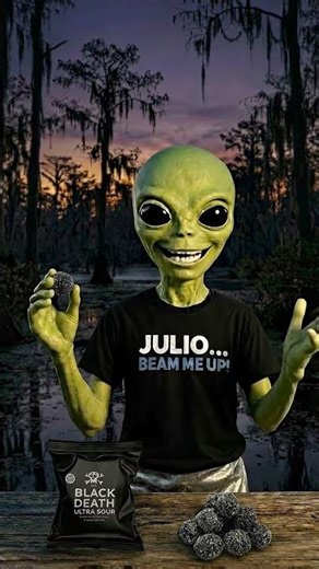 Gary the Alien Tries “EXTREME SOUR”… Immediate Regret 👽