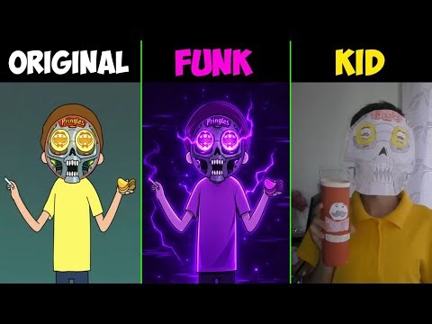 Pringles Morty Original vs Funk vs Kid Version | Pringles Rick & Morty Commercial