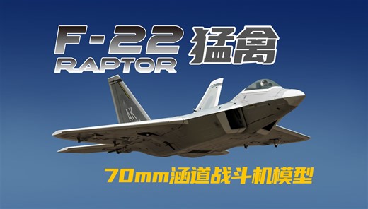 飞翼Freewing F-22 Raptor“猛禽”70系列仿真涵道飞机