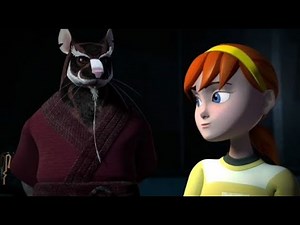 Splinter and April "Father and Daughter" Moments (TMNT 2012)