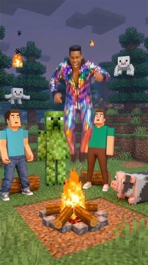 Minecraft dance challenge