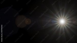 Lens flare for F2.8 Natural Lens Flare. Optical lens flare effect. Alpha lens flare