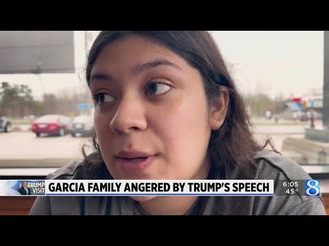 Family of slain woman angered by Trump's speech