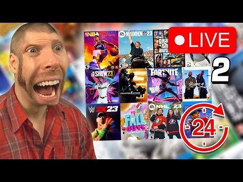 24 Hour Live Gaming Stream - Part 2