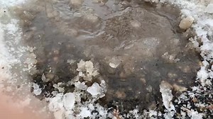 21K views · 584 reactions | One of my favourite things to do in the Spring! Make paths for the water to drain down the street  The Spring Melt is slowly commencing! -Justin. 邏 | The Weather Centre of Manitoba | Facebook