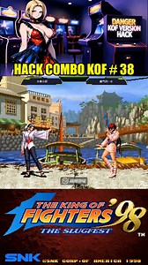 kof 98 hack version combo 38 #videogames #gaming #gamer #RetroGames #games | Glow Gaming