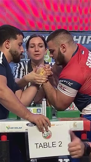 #EVYATARTZIMER vs #MARKOSARKOVIC | Youth Men 100 kg Left Arm - 2025 #shorts