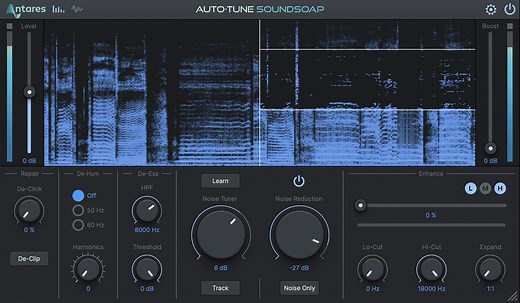 Antares Audio Technology releases Auto-Tune SoundSoap