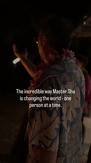 The incredible way Master Sha is changing the world #shorts