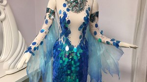 260K views · 6K reactions | Neptunian Gown In the sunken palaces beneath the sea lives a hidden princess, with a secret. She adorns herself with an ancient necklace that grants her the power to walk the shores far away from her watery home. When she swims to land her tail transforms into a long, shimmering gown. | Firefly Path | Facebook