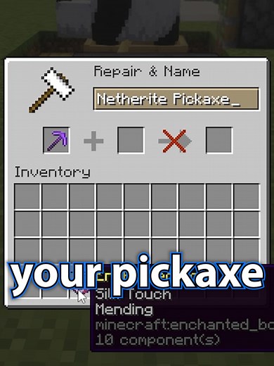 Cómo maxear tu pico en Minecraft de manera económica