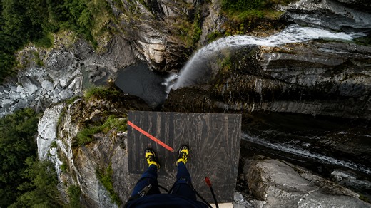 Watch how cliff divers survive deadly heights!