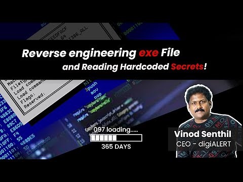 Reverse Engineering exe File and Reading Hardcoded Secrets