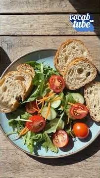 Salad - English Vocabulary Learning #Shorts