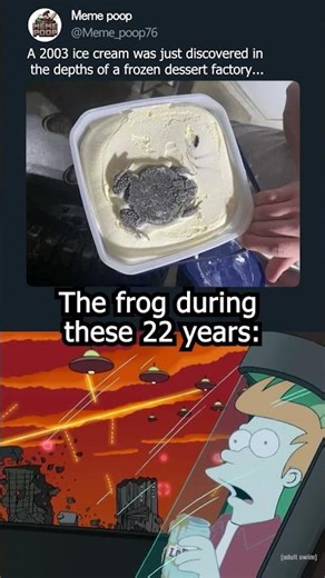 We Found a 2003 Ice Cream… With a Frozen Frog Inside 🐸❄️