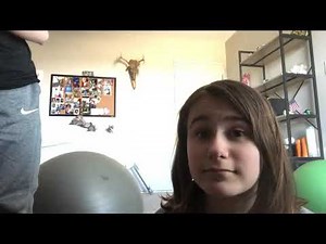 Yoga ball challenges!