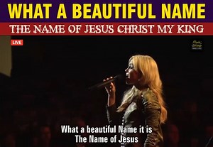 1M views · 10K reactions | What a Beautiful Name (Rebecca Hart) Subscribe: https://bit.ly/SalmoBenteUno | Praise and Worship | Facebook