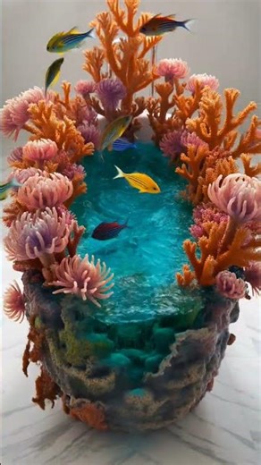 When a Conch Shell Turns a Bathtub Into a Coral Reef! 🌊🐠✨