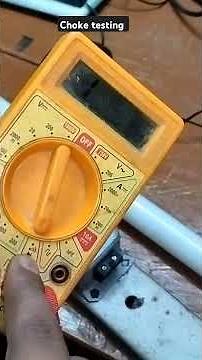 Multimeter||Tubelight||Choke||Ballast Testing||Starter #starter #tubelightrepair #choke
