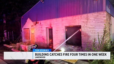 Colorado firefighters say problem building catches fire for fourth time