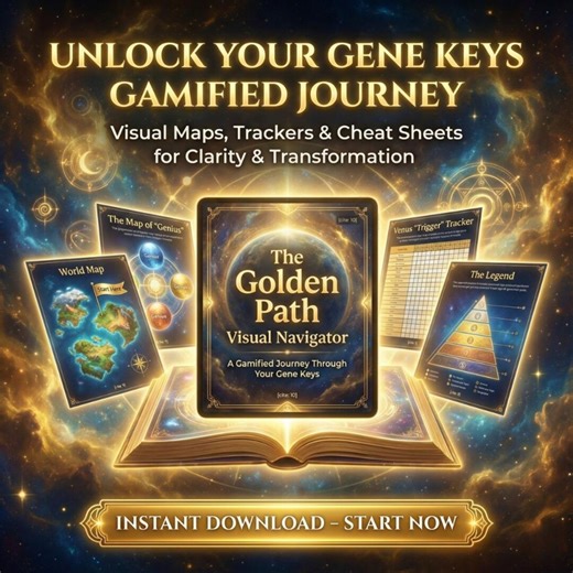 Gene Keys Golden Path Visual Map | Gamified Shadow Work (PDF Download) - Etsy