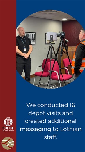 Working together to keep Edinburgh moving safely! 🚔🚌 Police Scotland and Lothian Buses teamed up before, during and after Halloween and Bonfire Night to ensure everyone's safety. Thank you to our partners and the public for helping us make this season safe and enjoyable for all #PoliceScotlandEdinburgh #KeepingPeopleSafe #PartnershipInAction #LothianBuses | Police Scotland Edinburgh