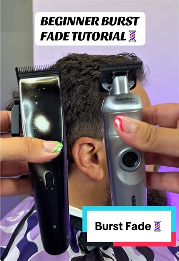 📍1081 S Weber Road Bolingbrook, Illinois📍 • • Clean cuts only 💈🔥 From a burst fade to burst fade mullet with a textured fringe, This one’s a perfect blend of style and structure. Tap in for a burst fade tutorial or book your transformation with the best barber in Bolingbrook, IL — a proud female barber, your go-to Chicago barber, Bolingbrook barber, and LGBT barber in Bolingbrook, Illinois. • • #chicagobarber #bolingbrookbarber #burstfade #texturedfringe #modernmullet