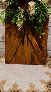 Farmhouse Double sided wreath holder! | DIY Living By Talisa Lindsay