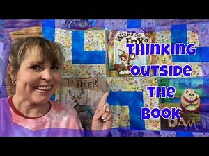 Super Easy Way to Incorporate a Fabric Panel in a 3 Yard Quilt