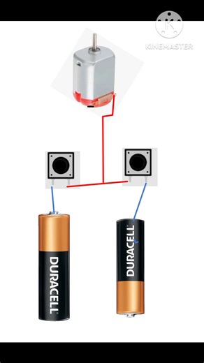 DC motor Forward and Reverse circuit diagram