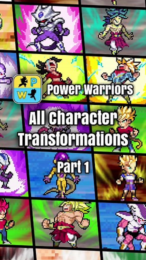 Power Warriors - All Character Transformations