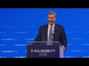 Opening speech by Bavarian Minister-President Markus Söder at the IAA MOBILITY 2025 - German