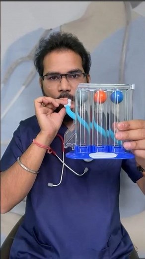 (542) Let’s Learn- Respiratory exerciser or incentive spirometry demonstration #vooglycoaching #sahu