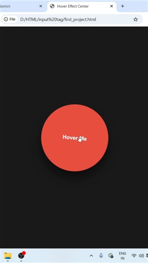 hover effect in html #coding #webdevelopment #html