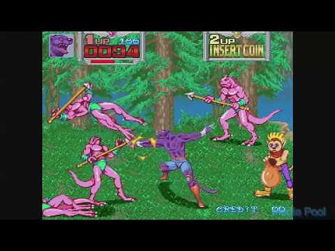 Metamorphic Force (Arcade) Playthrough longplay retro video game