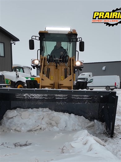The L16 doesn’t clear snow… it erases it. With 74HP, a 3,527LB ROC, and the speed to keep winter on its heels, this loader turns heavy drifts into light work. Mid‑size frame. Maximum winter output. 🌐Visit: www.prairieequipment.ca 📞Call: 1 204-362-6502 #PrairieEquipment #L16Loader #SnowRemoval #WinterWork #HeavyEquipment #CompactLoader