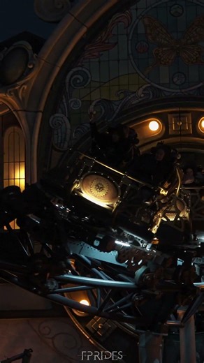 This coaster hits different at night🌙🎢 | Ride to Happiness Night-Offride #1