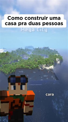 Fokz on Instagram: "Como construir uma casa pra duas pessoas ———————————————— 🎮 Minecraft Java 1.21.9 🌅 Shaders Complementary Reimagined 💡Deixe sua ideia nos comentários 🔴 Assista nossos vídeos no Youtube ———————————————— ➕ Siga para dicas diárias #minecraft #mcpe #minecraftmemes #minecraftbuilds #gaming #minecraftbuild #minecraftdaily"