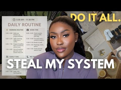 How To Make TIME for EVERYTHING *even with a FULL TIME JOB* Productivity & Discipline l LUCY BENSON