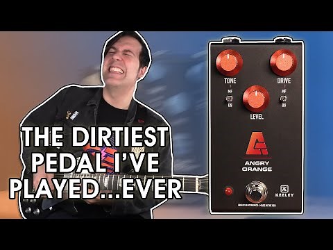 Two Classic Pedals in One! | Keeley Angry Orange Distortion/Fuzz Demo | DS1 Meets Big Muff