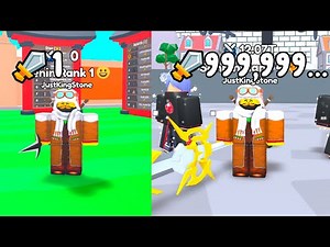 I Reached 10 Trillion Power In Anime Energy Clash Simulator Roblox!