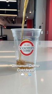 Want to go grab a Cinnamon Crème Cold Brew? (of course I do) | Scooter's Coffee